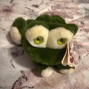 Ty Beanie Babies Prince The Green Frog Style Jointed Posable 1993